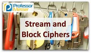 Stream and Block Ciphers - SY0-601 CompTIA Security  : 2.8