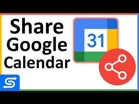 How to Share Google Calendar with Others - Tutorial