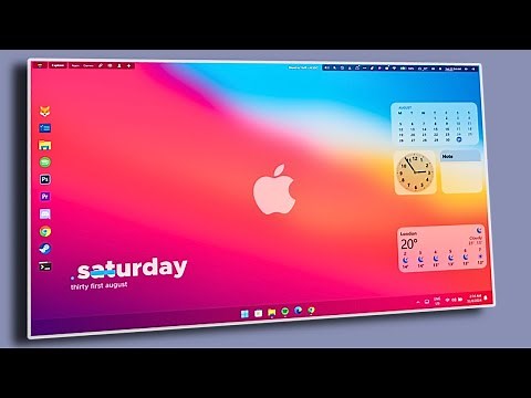 Transform Your Windows 11 Into A Stylish Macos Theme | Easy Guide To Make Your Pc Look Like A Mac!