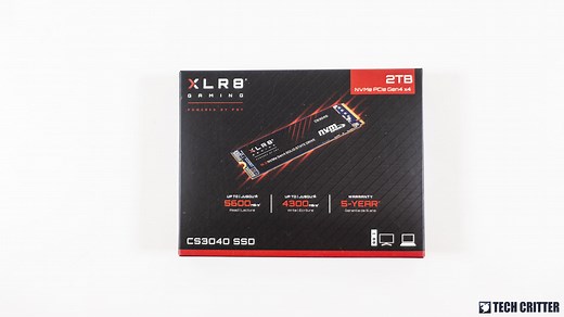 Review - PNY XLR8 CS3040 M.2 NVMe 2TB SSD