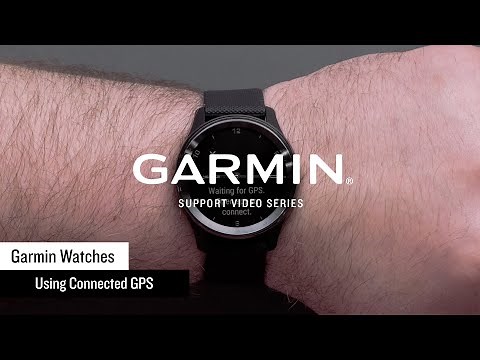 Garmin Support | Using Connected GPS on a Garmin Smartwatch