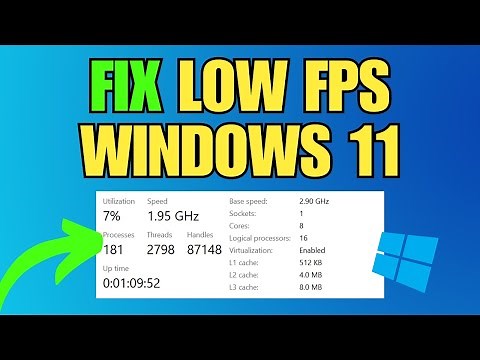 How To Fix Low FPS & Stuttering In Windows 11 When Gaming