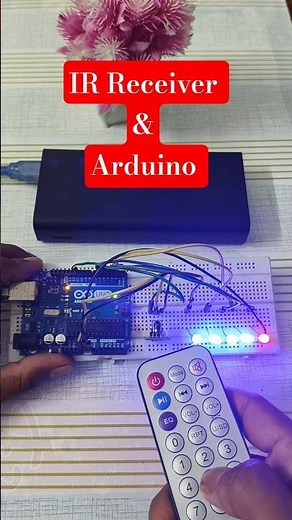 How to use IR Receiver with Arduino #ytshorts #trending #viral #experiment #Arduino Dwipayan Das