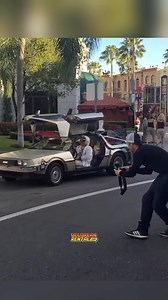 123K views · 4.5K reactions | Doc Brown arriving in the Delorean Time Machine | Delorean Rental | Facebook
