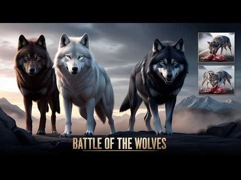 Wolves Howling At Moon#1#shorts#wolfsounds#relaxinwolf#wolfsong#wolf #scary#ai#animals‪@MrBeast‬​