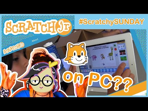 Introduction to SCRATCH JR #1: Install on PC? Android device? Create your 1st animation! #ScratchJr