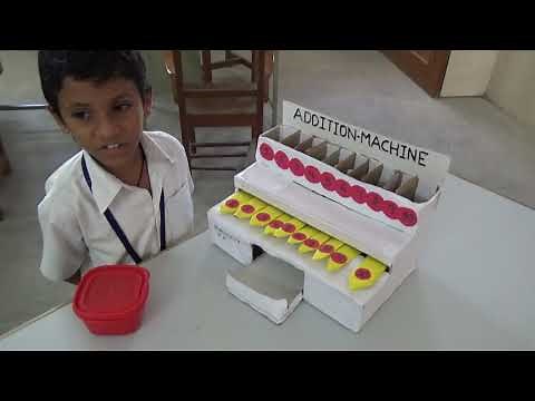 Working Model @ Addition Machine || Maths Project ||