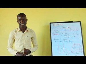 PHYSICS FORM ONE: PRESSURE . Lesson 1