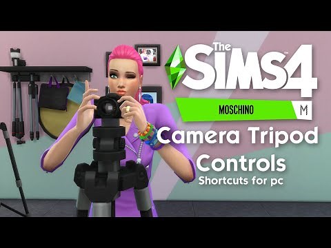 ALL new Camera Controls & Interactions | The Sims 4 Moschino Stuff