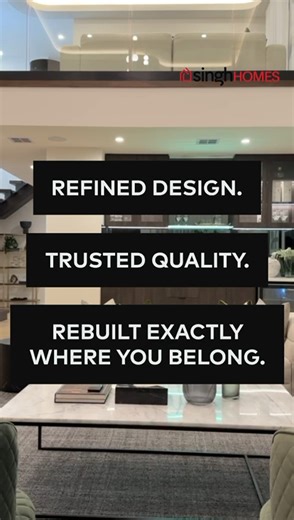 Singh Homes Pty Ltd on Instagram: "You don’t need a new postcode. You need the right home. At Singh Homes, knockdown & rebuild isn’t just something we do, it’s what we specialise in. 🏡 Same block. Smarter design. 🔨 Seamless process. Trusted craftsmanship. 📍 Modern living, right where you belong. We handle every detail, so you can upgrade your lifestyle without leaving the suburb you love. Why relocate… when you can rebuild with the Knockdown & Rebuild Specialists? Start your rebuild journey t