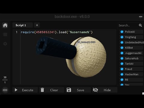 Roblox Backdoor.exe Serverside SS Executor
