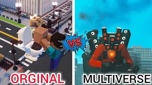Skibidi Original Vs Multiverse Part 60 | Piyush Gaming