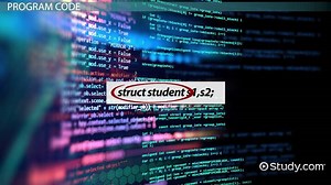 Practical Application for C Programming: Structures & Unions