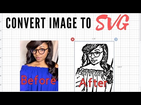 How to convert image into SVG| Cricut Design Space