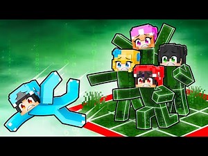 Adopted By A HACKER FAMILY In Minecraft!