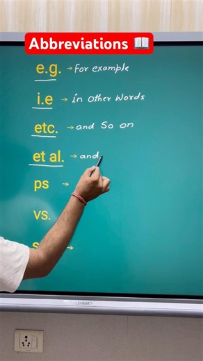 👉 Abbreviations 📖 !! #etc #ps #abbreviations #knowledge #gk #education #fullform #shorts #viral