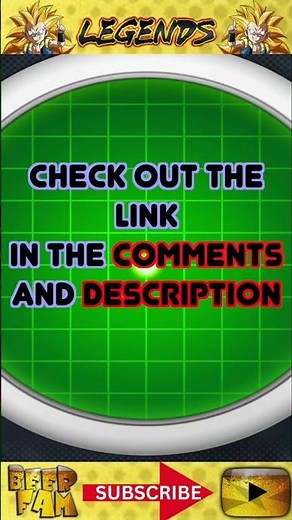 DRAGON BALL LEGENDS QR CODES (EASY)