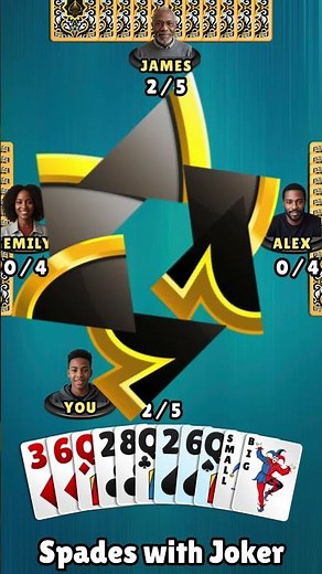 Spades Super Online Card Game with Joker