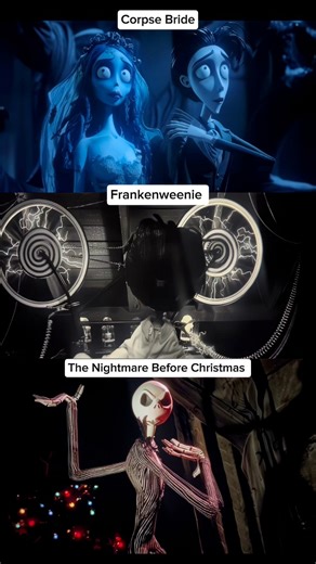 462K views · 16K reactions | Corpse Bride, Frankenweenie and The Nightmare Before Christmas are all part of the same story #corpsebride #frankenweenie #nightmarebeforechristmas #Halloween | Iam HK | Facebook