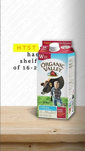 Pasteurization of Milk Explained #shorts