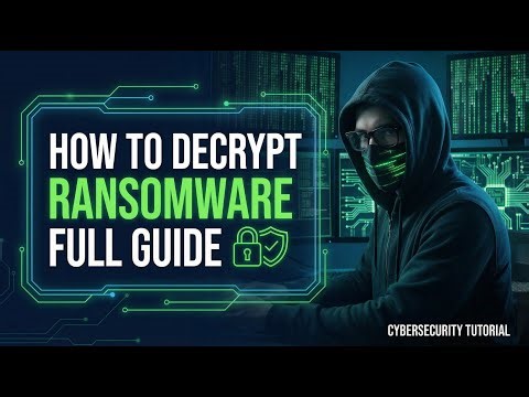 How to Decrypt Ransomware: A full guide