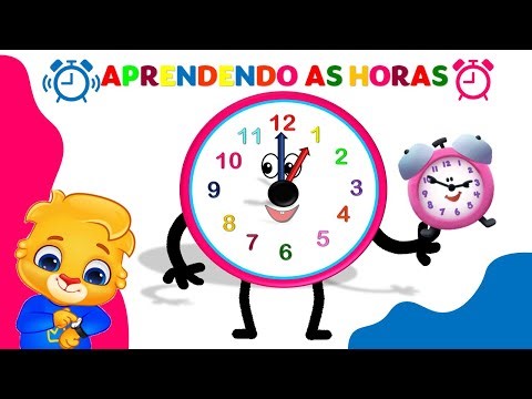 Aprendendo as Horas - vídeos para crianças, educativo
