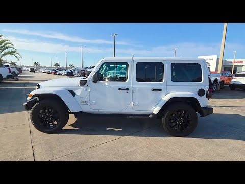 USED 2023 JEEP WRANGLER 4XE Sahara 4x4 at Huston CDJR (USED) #DP51593S