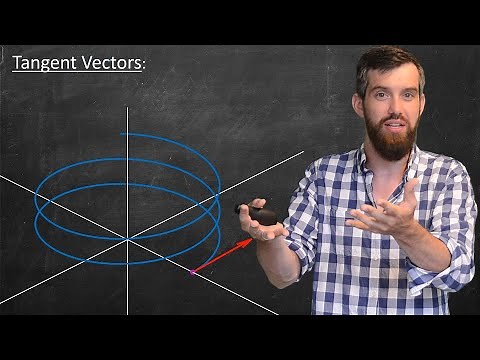 3D Curves and their Tangents | Intro to Vector-Valued Functions