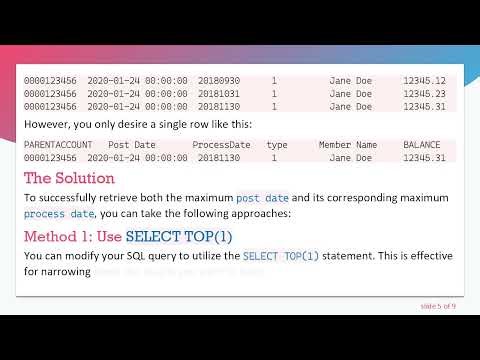 How to Retrieve the Max Date While Using Max in SQL Queries