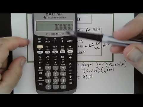 How to Calculate the Price of a Bond using a Financial Calculator