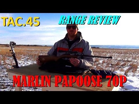 MARLIN 70P PAPOOSE TAKEDOWN .22LR REVIEW
