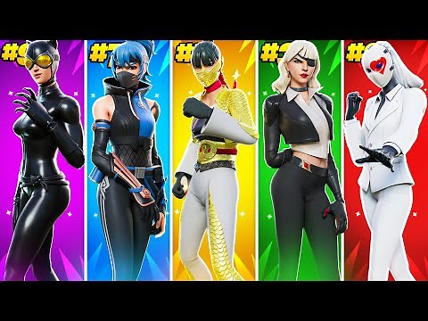 35 *TRYHARD* Fortnite Skins.. (Chapter 6)