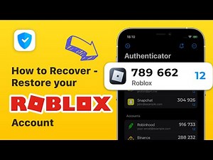 How To Recover Roblox Account 2023