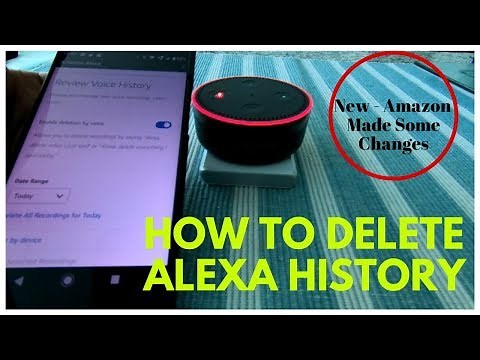 How To Delete Amazon Alexa Recordings or History | How to Delete All Alexa Voice Recordings