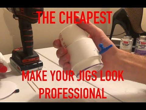 How To Make A Fluid Bed (Cheap Way to Get A Professional Look To Fishing Jigs with Powder Paint)