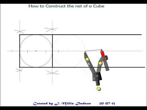 How to Construct the Net of a Cube