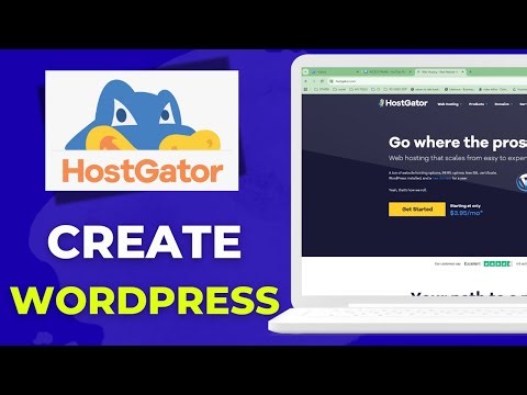 How To Create a WordPress Website on HostGator Hosting