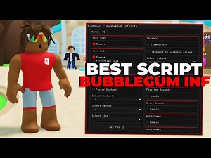 The BEST Bubble Gum Simulator INFINITY Script (No Key - Autofarm + Auto Hatch!)