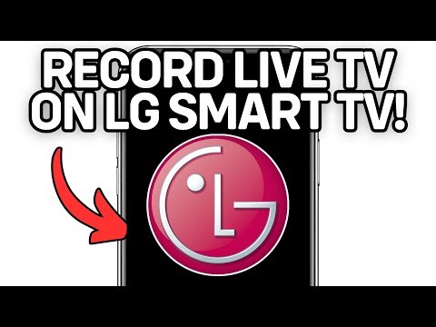 NEW! HOW TO RECORD LIVE TV ON LG SMART TV (FULL GUIDE) 2025!