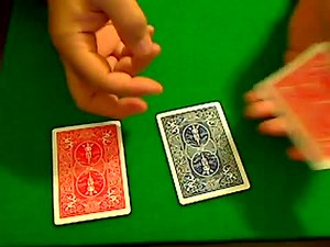 Dominic Twose's The Devil's own Oil and Water card trick.