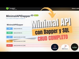 Create a Minimal API with DAPPER on .NET 9 and SQL Server (Full CRUD)