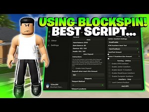🔥 BEST Block Spin Script 2025! (ATM Auto Farm, Silent Aim, ESP & More) Paid #krnl #delta #blockspin