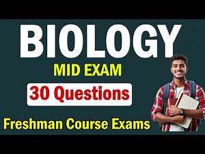 Biology Mid Exam #Freshman Course Exam #universitycourse #courseassessment #midexam