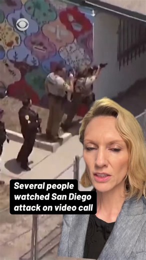 At least three people watched a livestream of gunmen killing three people at the Islamic Center of San Diego, according to a CBS News analysis of footage from the attack. One viewer urged another to alert law enforcement, but it is not clear if anyone did.A recording of the attack later circulated online, including on so-called "gore websites" that have previously served as gathering places for admirers of mass shooters.CBS News'@annaschecter , senior coordinating producer for CBS News and Stati