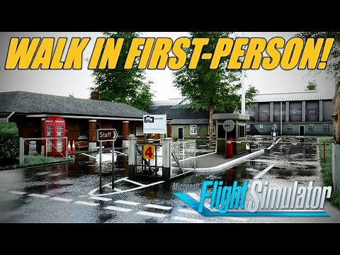 FINALLY - A First-Person Walking Mode in MSFS! | FS Realistic Pro | Microsoft Flight Simulator