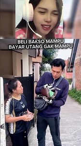 BELI BAKSO MAMPU BAYAR UTANG GAK MAMPU #shorts