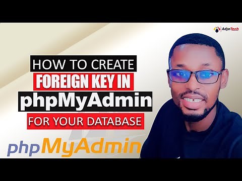 How to create foreign key in phpMyAdmin