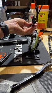 All clean with Hoppe's Viper BoreSnake 🐍 ##hoppesneedtoclean #cleanedbyhoppes #hoppesambassador #hoppes9 | Jessie Harrison