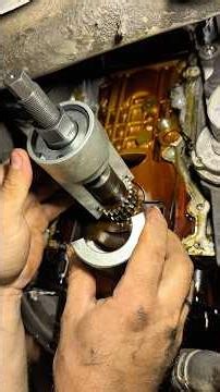 Replacing the 1.2 TSI crankshaft sprocket #vw #workshop #car #automotive #mechanic