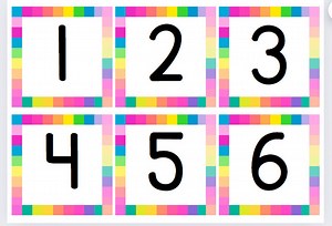 Printable Numbers Flash Cards 1-30, English US Flashcards, Instant Download, Educational Homeschool Resource - Etsy UK